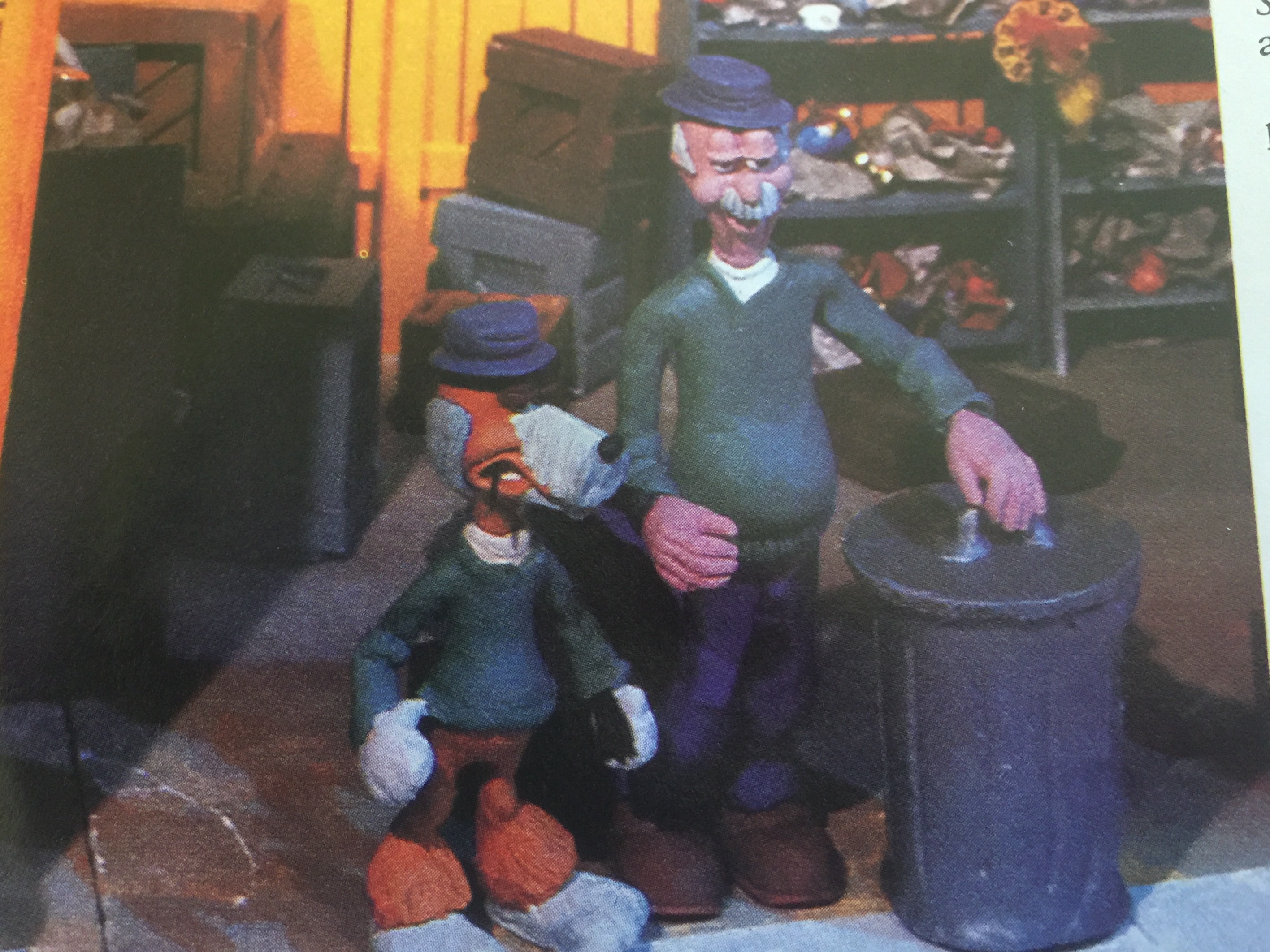 Archival image from David R. Wilcox's animation work